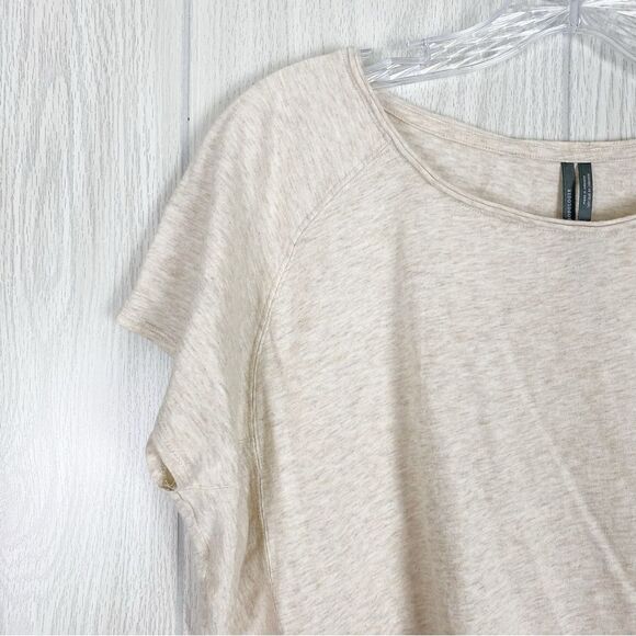 Anthroplogie | Oatmeal Loose Fit Short Sleeve Tee Size XS - Picture 5 of 9